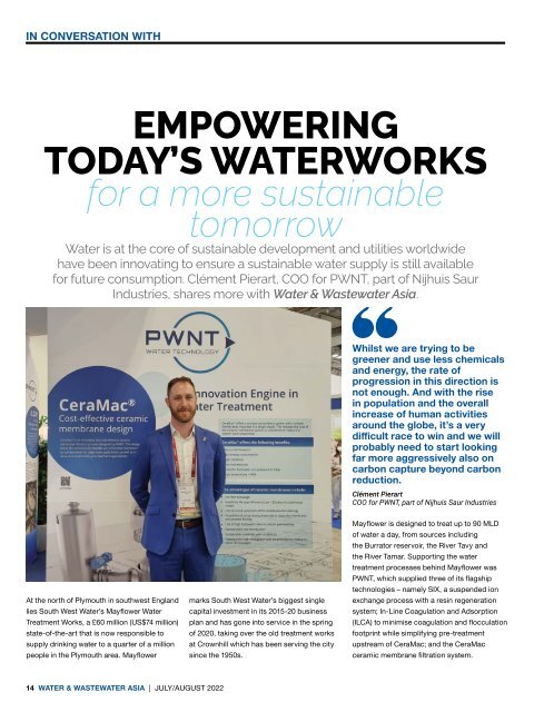 Water & Wastewater Asia July/August 2022