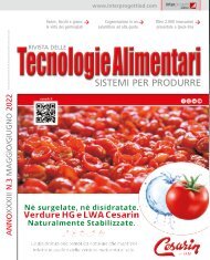 Tecnologie Alimentari n°3 - Maggio / Giugno 2022