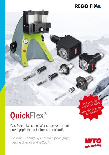 WTO QuickFlex Flyer PG/ER  GERMAN/ENGLISH