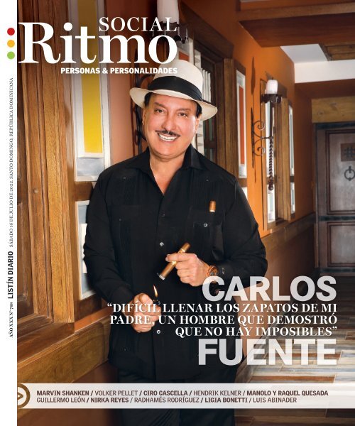 Ritmo Social - Portada Carlos Fuente 