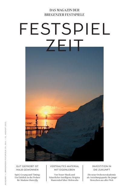 Festspielzeit Sommer 2022 - 2