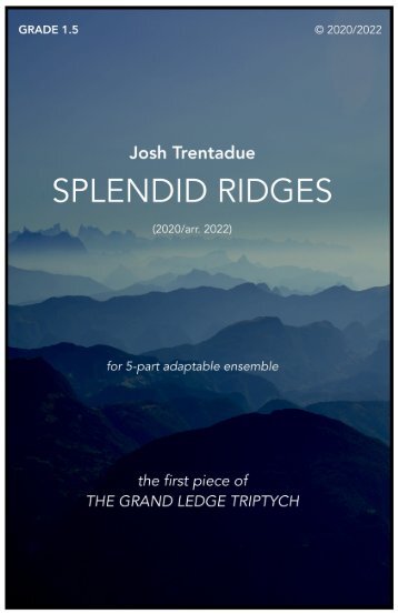 Splendid Ridges [flex] - Full score