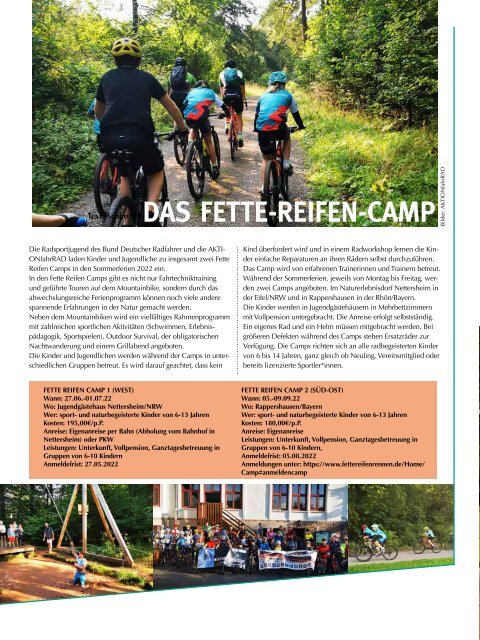 #schoolbikers - Magazin für schulisches Radfahren — Ausgabe 1/2022