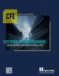 CFE Live Online Exam Preparation Course_ Fall 2022_ Spring 2023