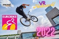 Eurobike wechselt auf Überholspur der Mobilität 2022