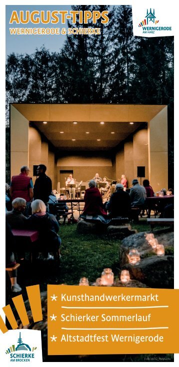 Wernigerode & Schierke August Tipps 2022