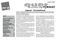 Zeitschrift quer ver.di Frauen Bayern (2/2022) Jugend - Perspektiven
