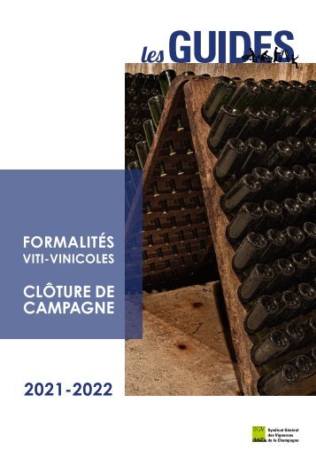 GUIDE CLOTURE DE CAMPAGNE 2021-2022