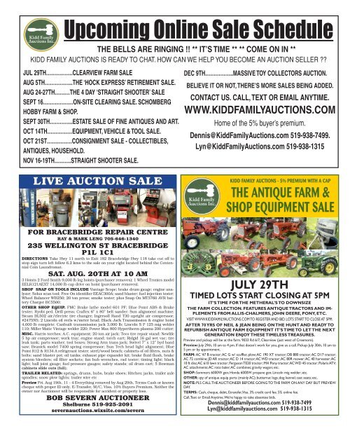 The Woodbridge Advertiser/Auction Lists.ca - 2022-07-18