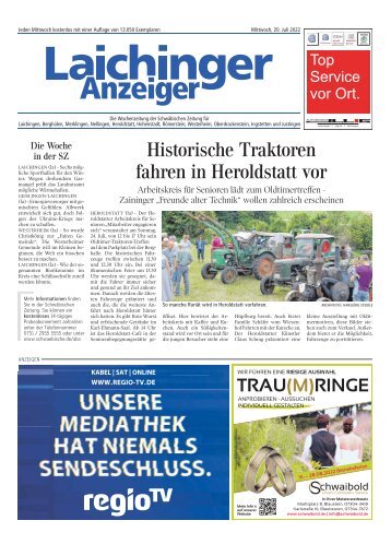 Laichinger Anzeiger 20.07.2022