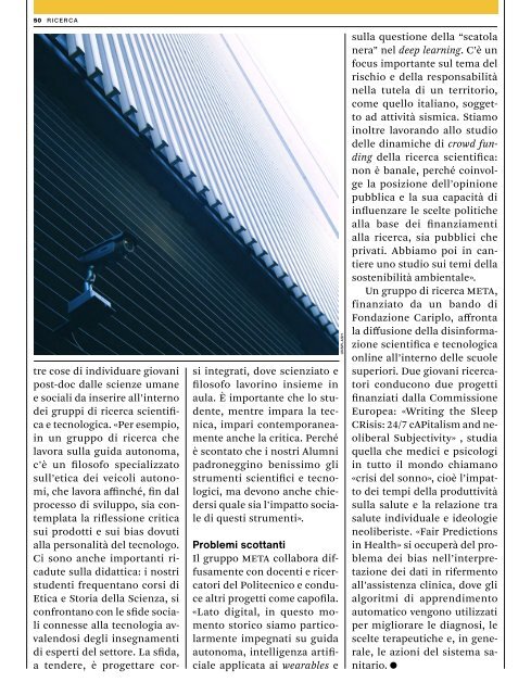 MAP - Magazine Alumni Politecnico di Milano #10