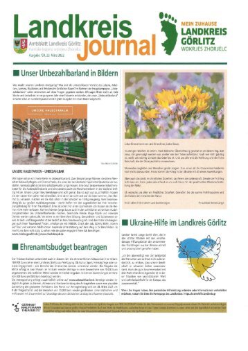 Landkreisjournal Nr. 159/2022