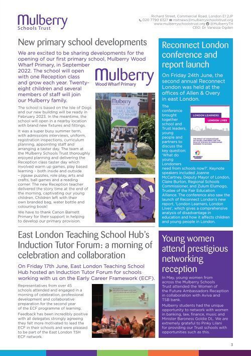 The Mulberry Primary School - The Mulberry School
