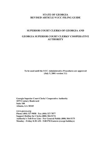 general civil case filing information form clerk of superior court ucc 1 form georgia