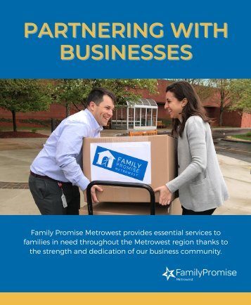 Partnering with Businesses Brochure