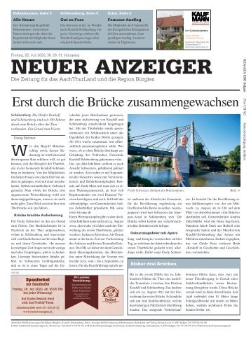 Neuer Anzeiger 21. Juli 2022