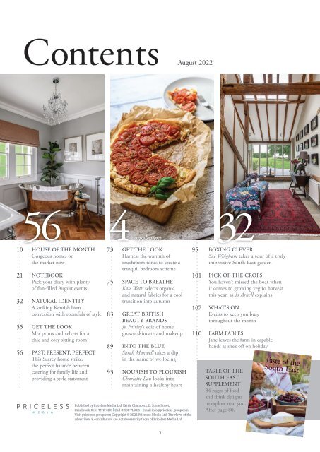 Wealden Times | WT243 | August 2022 | Taste Of The South East Supplement inside