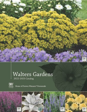 2022-2023 Walters Gardens Catalog