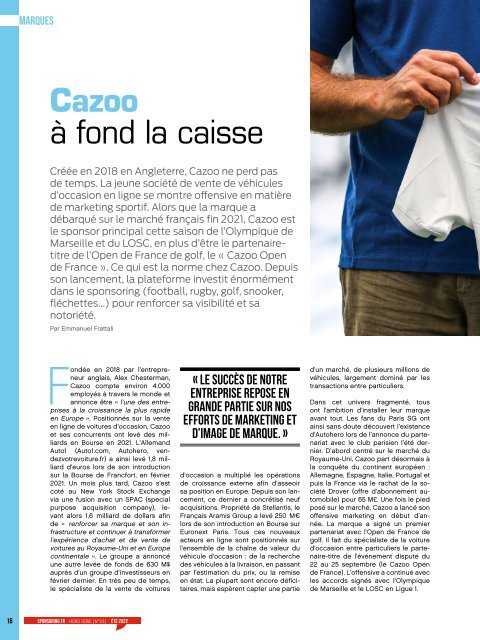 Sponsoring.fr Magazine Hors-Série N°23