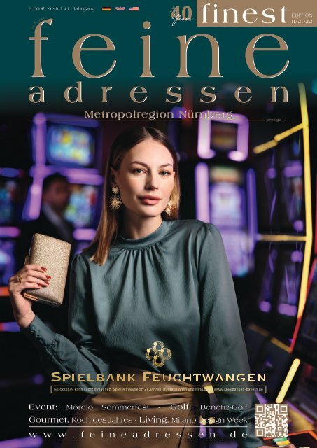 »feine adressen – finest« – Nürnberg Edition II/2022