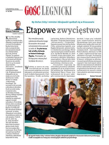 Gość Niedzielny Legnica 14/2009 (pdf)