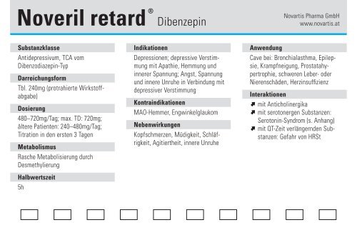 Roche - bei Psychopharmaka Austria