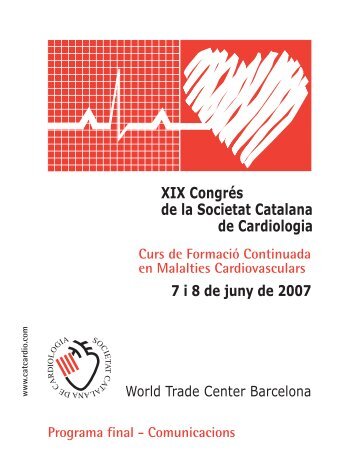 Programa final - Societat Catalana de Cardiologia