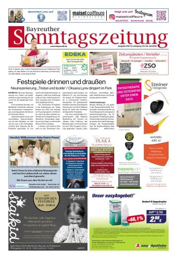 2022-07-24 Bayreuther Sonntagszeitung