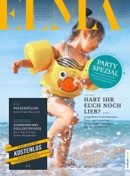 ELMA - Elternmagazin, August 2022