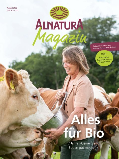 Alnatura Magazin August 2022
