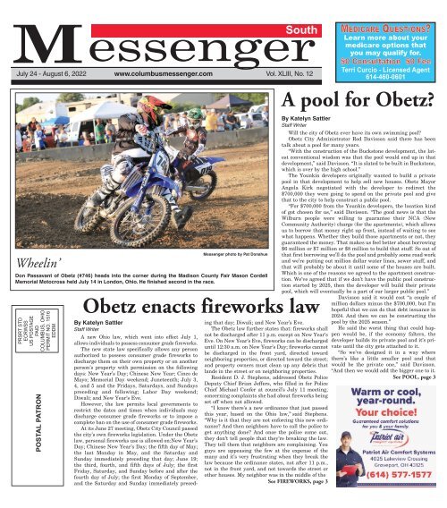 South Messenger - July 24th, 2022