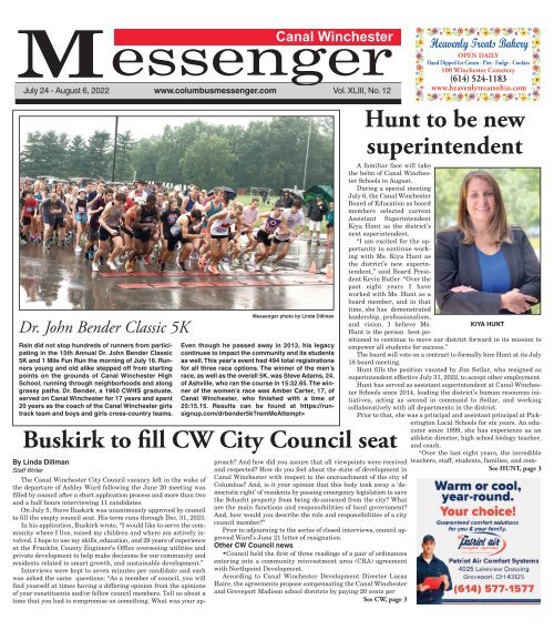 Canal Winchester Messenger - July 24, 2022