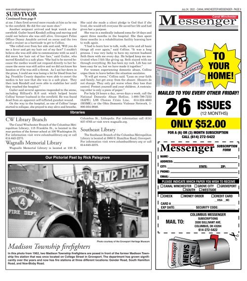 Canal Winchester Messenger - July 24, 2022