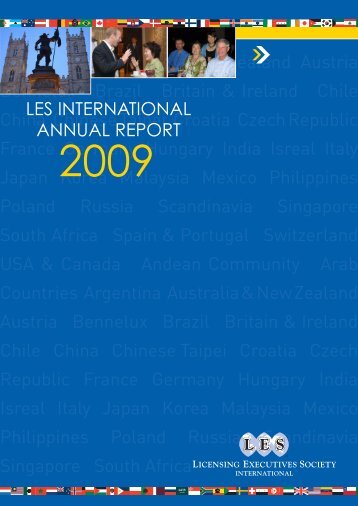 2009 Annual Report - Licensing Executives Society International