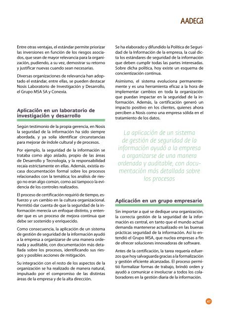 AADECA Revista 20 | Enero-Marzo 2022