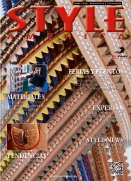 STYLE AMERICA Materiales, Tendencias y Tecnología edición #27
