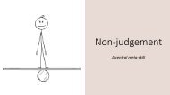 Non-judgement