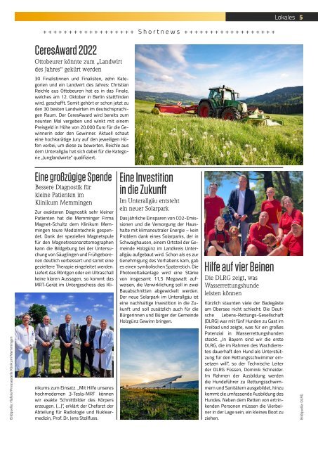 TRENDYone | Das Magazin – Allgäu – August 2022