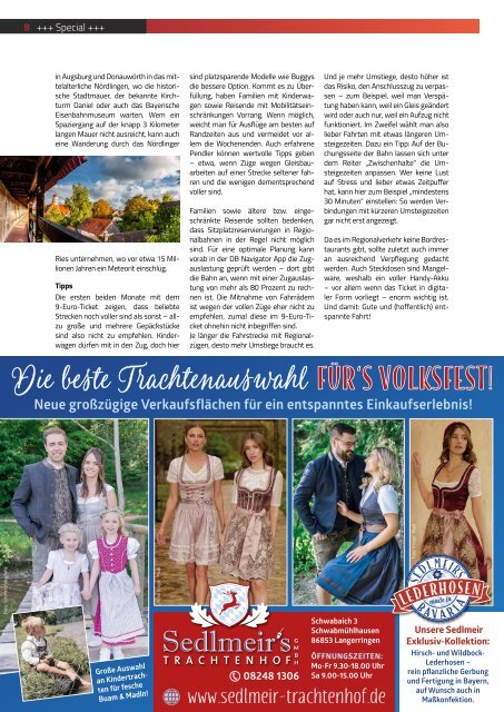 TRENDYone | Das Magazin – Allgäu – August 2022
