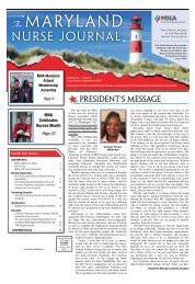Maryland Nurse Journal - July 2022