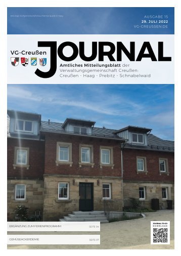 Creußen Journal - Ausgabe 28.07.2022