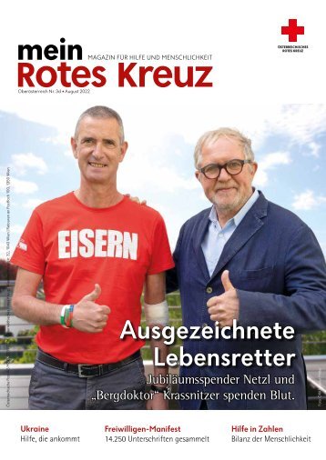 Mein Rotes Kreuz 03/2022 - Ausgabe Oberösterreich