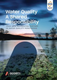 Acoem Australasia Water Quality brochure