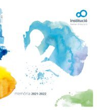 Memòria Institucio 2021-2022