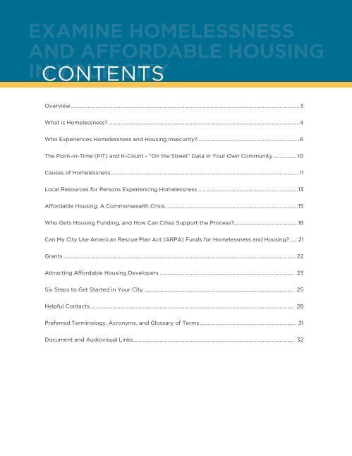 Homeless Guide GUIDE TO EXAMINE HOMELESS