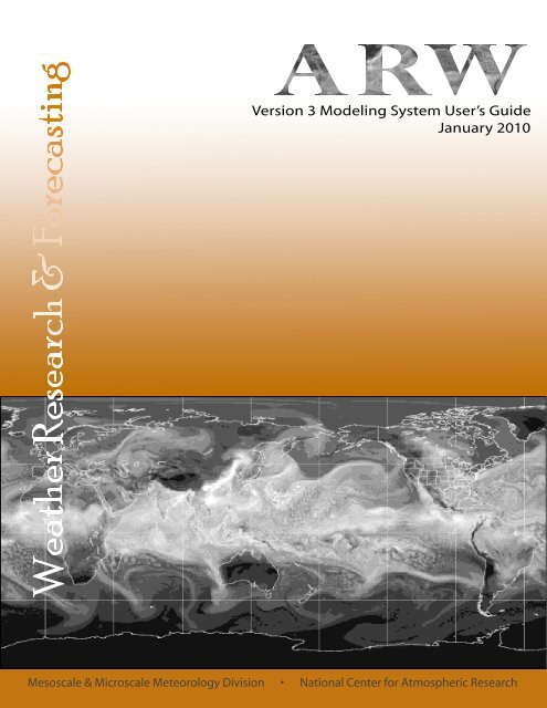 WRF ARW User's Guide - MMM - UCAR