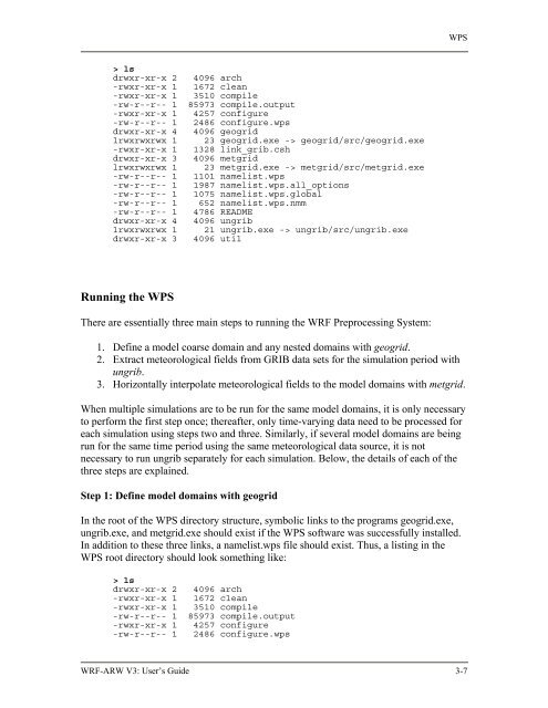 WRF ARW User's Guide - MMM - UCAR