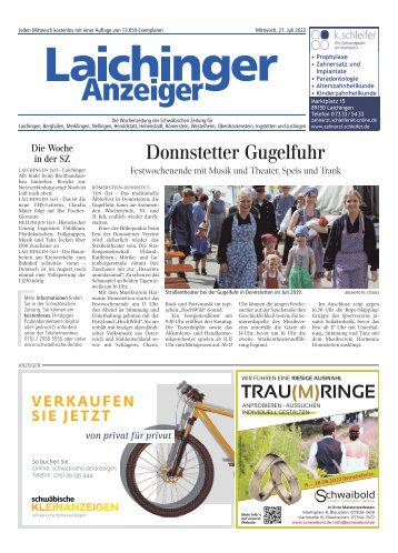 Laichinger Anzeiger 27.07.2022