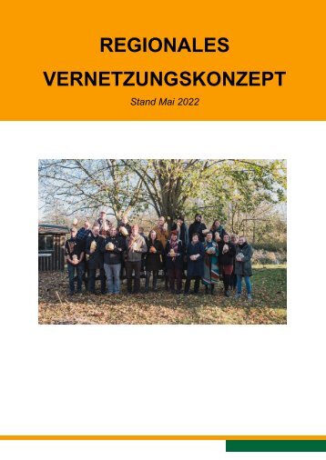 Regionales Vernetzungskonzept, Stand Mai 2022