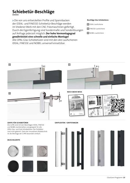 flexo Katalog Glastüren 2023